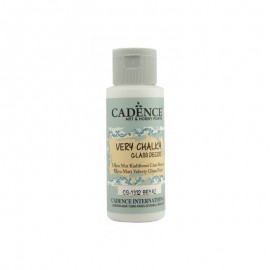 CADENCE VERY CHALKY GLASS 59ml ULTRA MAT SZKŁO WARM WHITE