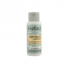 CADENCE VERY CHALKY GLASS 59ml ULTRA MAT SZKŁO WARM WHITE