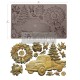 PRIMA FOREMKA SILIKONOWA 20x13 COUNTRY CHRISTMAS DELIVERY