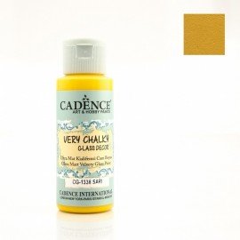 CADENCE VERY CHALKY GLASS 59ml ULTRA MAT SZKŁO YELLOW