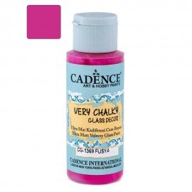 CADENCE VERY CHALKY GLASS 59ml ULTRA MAT SZKŁO FUCHSIA