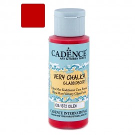 CADENCE VERY CHALKY GLASS 59ml ULTRA MAT SZKŁO STRAWBERRY