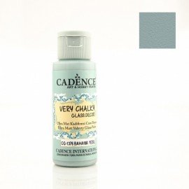 CADENCE VERY CHALKY GLASS 59ml ULTRA MAT SZKŁO BAHAMA GREEN