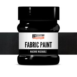 PENTART FARBA DO TKANIN 230 ml CZARNA