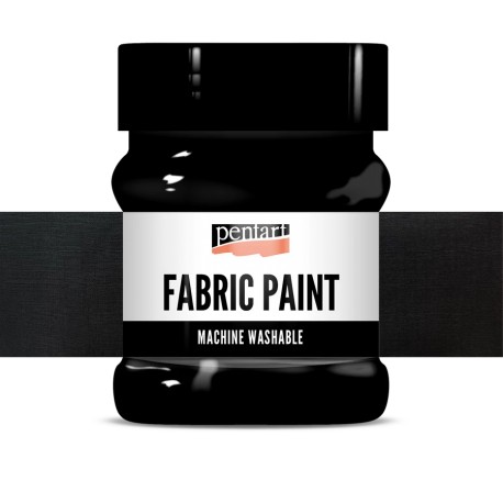 PENTART FARBA DO TKANIN 230 ml CZARNA