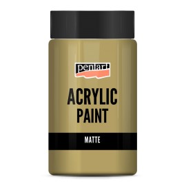 PENTART FARBA AKRYLOWA 100ml GLAMOUR METAL.ZŁOTO