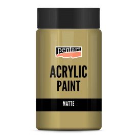 PENTART FARBA AKRYLOWA 100ml GLAMOUR METAL.ZŁOTO