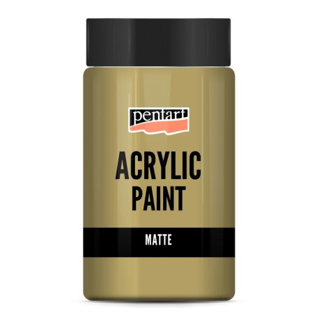 PENTART FARBA AKRYLOWA 100ml GLAMOUR METAL.ZŁOTO