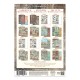 STAMPERIA JUNK JOURNAL 16kart FURRY FRIENDS 2