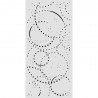 STAMPERIA SZABLON 3D 12x25 cm COSMOS ORBITY