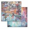 STAMPERIA PAPIER DO SCRAP 12" FURRY FRIENDS 2 GRAFFITI KWIAT