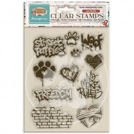 STAMPERIA STEMPEL AKRYLOWY 14x18cm FURRY FRIENDS 2