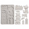 STAMPERIA FOREMKA SILIKONOWA A5 FURRY FRIENDS 2 KOTKI