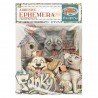 STAMPERIA EPHEMERA PAPIER MAT FURRY FRIENDS 2
