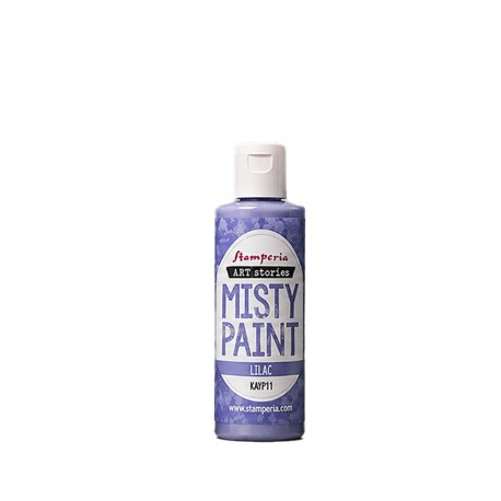 STAMPERIA MISTY PAINT 60ml FARBA SATYNOWA LILAC