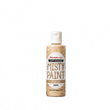 STAMPERIA MISTY PAINT 60ml FARBA SATYNOWA MAGNOLIA
