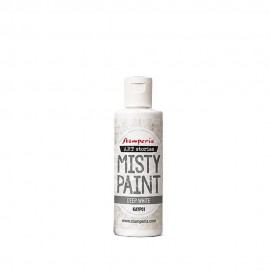 STAMPERIA MISTY PAINT 60ml FARBA SATYNOWA DEEP WHITE
