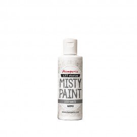 STAMPERIA MISTY PAINT 60ml FARBA SATYNOWA DEEP WHITE