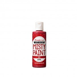 STAMPERIA MISTY PAINT 60ml FARBA SATYNOWA RED