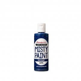 STAMPERIA MISTY PAINT 60ml FARBA SATYNOWA BLUE NIGHT