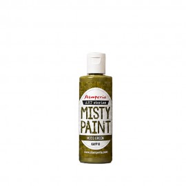 STAMPERIA MISTY PAINT 60ml FARBA SATYNOWA MOSS GREEN