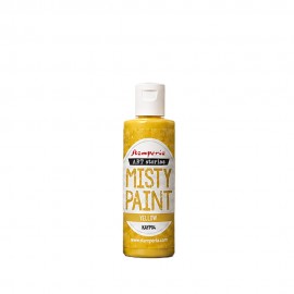 STAMPERIA MISTY PAINT 60ml FARBA SATYNOWA YELLOW