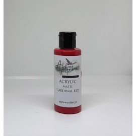 ALCHEMY OF ART FARBA AKRYLOWA MATOWA 60ml CARDINAL RED