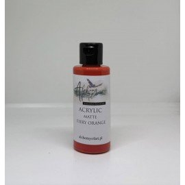 ALCHEMY OF ART FARBA AKRYLOWA MATOWA 60ml FIERY ORANGE