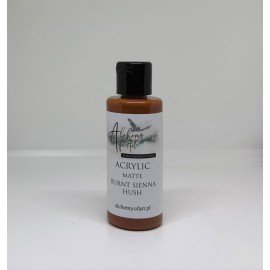 ALCHEMY OF ART FARBA AKRYLOWA MATOWA 60ml BURNT SIENA HUSH