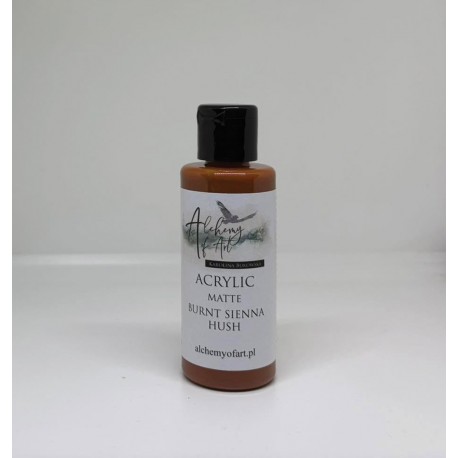 ALCHEMY OF ART FARBA AKRYLOWA MATOWA 60ml BURNT SIENA HUSH