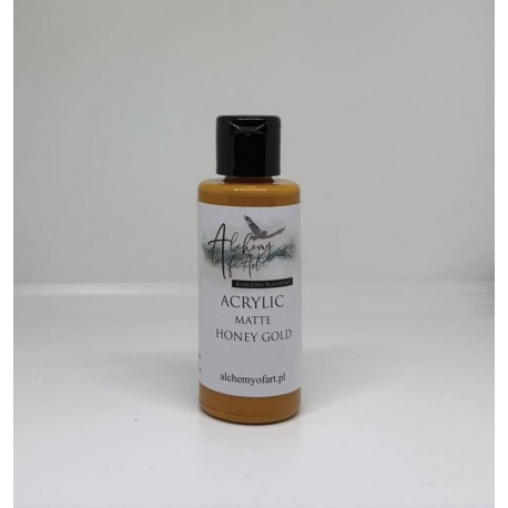 ALCHEMY OF ART FARBA AKRYLOWA MATOWA 60ml HONEY GOLD
