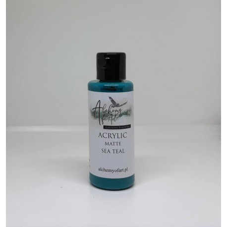 ALCHEMY OF ART FARBA AKRYLOWA MATOWA 60ml SEA TEAL