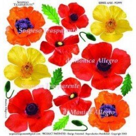 SOSPESO FOLIA NADRUKOWANA POPPY