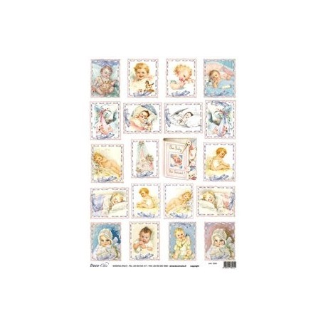 DECOMANIA PAPIER RYŻOWY 35x50 DZIDZIUSIE