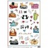 DECOMANIA PAPIER RYŻOWY 35x50 I LOVE CAT